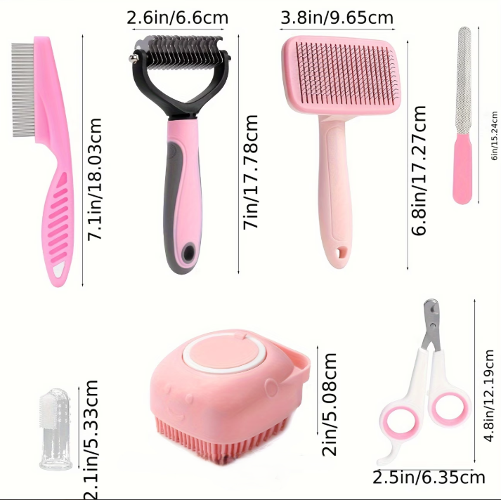 GlowCoat Pet Grooming Kit