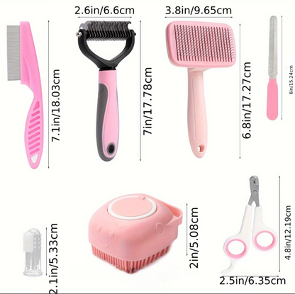 GlowCoat Pet Grooming Kit