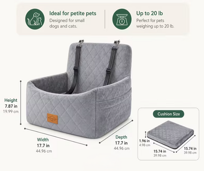 Pet car seat booster
