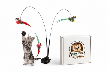 Bird Wand Stand Toy for Cats